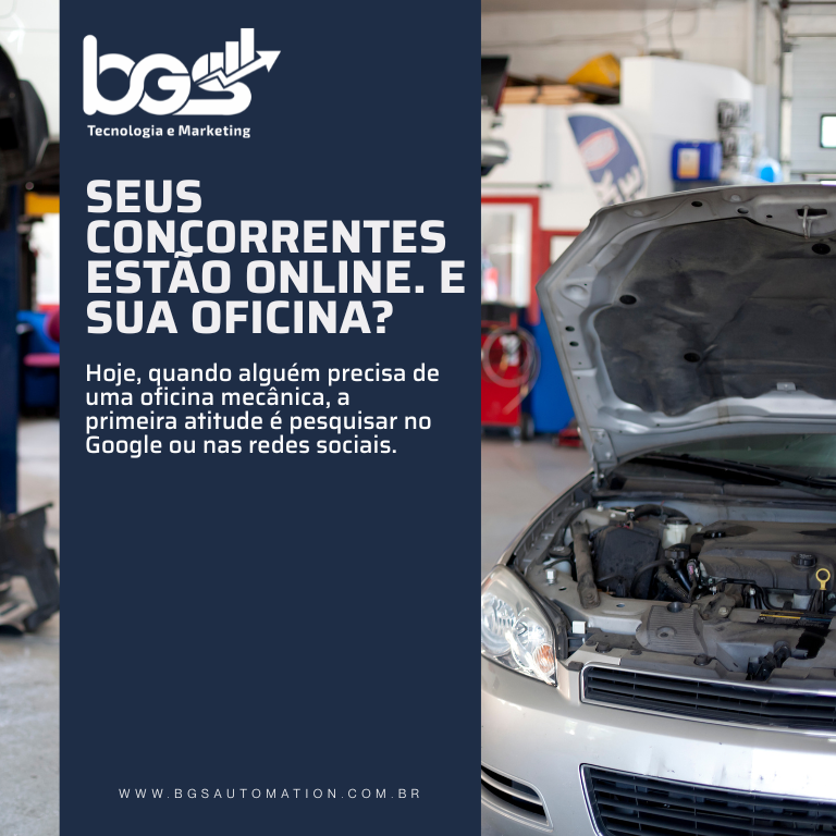 Sua oficina está sendo encontrada na Internet?